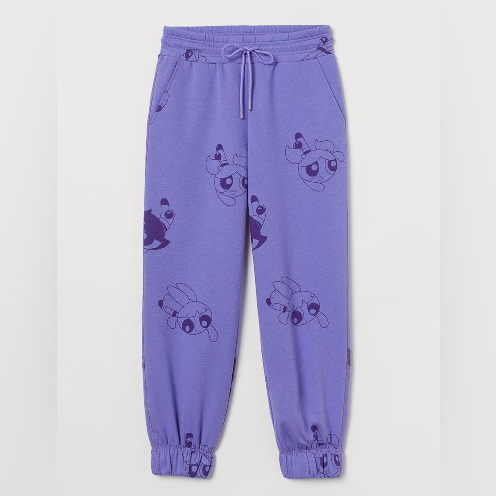 H&M DIVIDED Powerpuff Girl Joggers